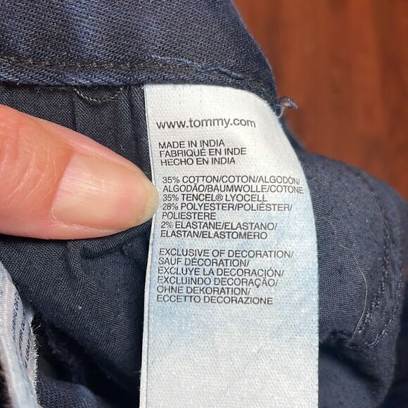 Tommy Hilfiger Dark Blue Bootcut Jeans, stretch, 8 - Picture 7 of 10